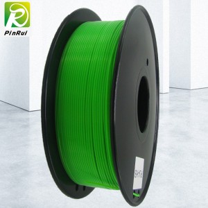 Pinrui de înaltă calitate 1kg 3D PLA imprimantă cu filament verde transparent verde
