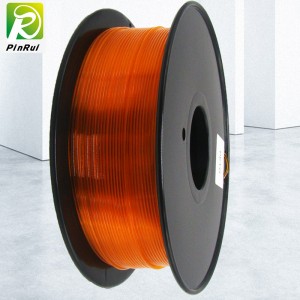 PinRUI 3D imprimantă 1.75mmpetg Filament Culoare portocaliu pentru imprimantă 3D